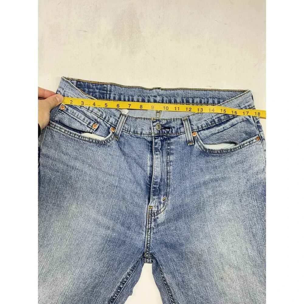 Levi's 541 Regular Straight Fit Blue Denim Mens Jeans Measures 36x30